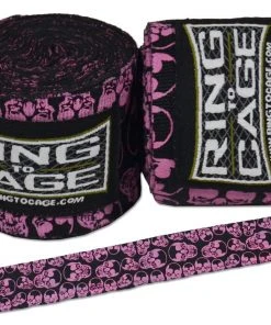 Ring To Cage Printed Hand Wraps - Multiple Designs TRAINING GEAR
