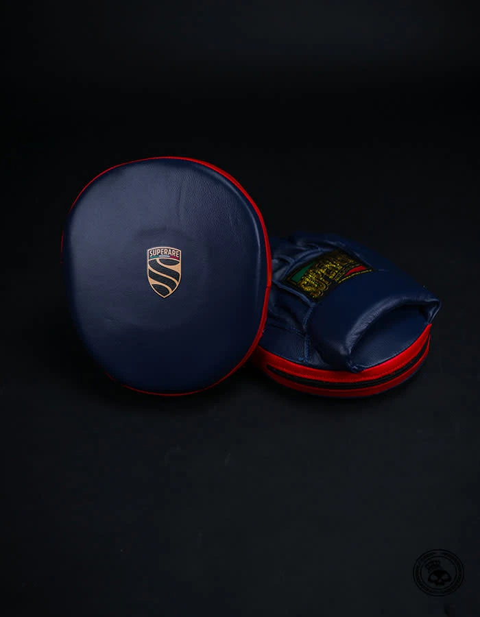 Superare Fight Goods Superare S250 Focus Mitts - Navy/Red SUPERARE ITALY 3 Superare Fight Goods Superare S250 Focus Mitts - Navy/Red SUPERARE ITALY