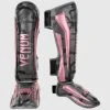 TRAINING GEAR Venum Elite Shin Guards - Dark Camo/Pink 1 TRAINING GEAR Venum Elite Shin Guards - Dark Camo/Pink