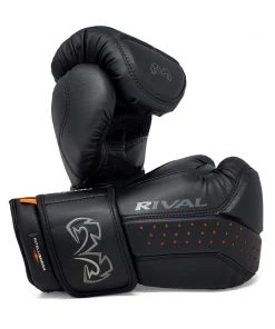 Rival RB-10 Intelli-Shock Bag Gloves - Black/Black