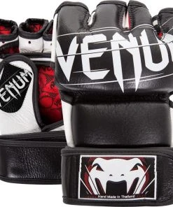 Venum Undisputed 2.0 4 Oz MMA Gloves - Black/Red/White