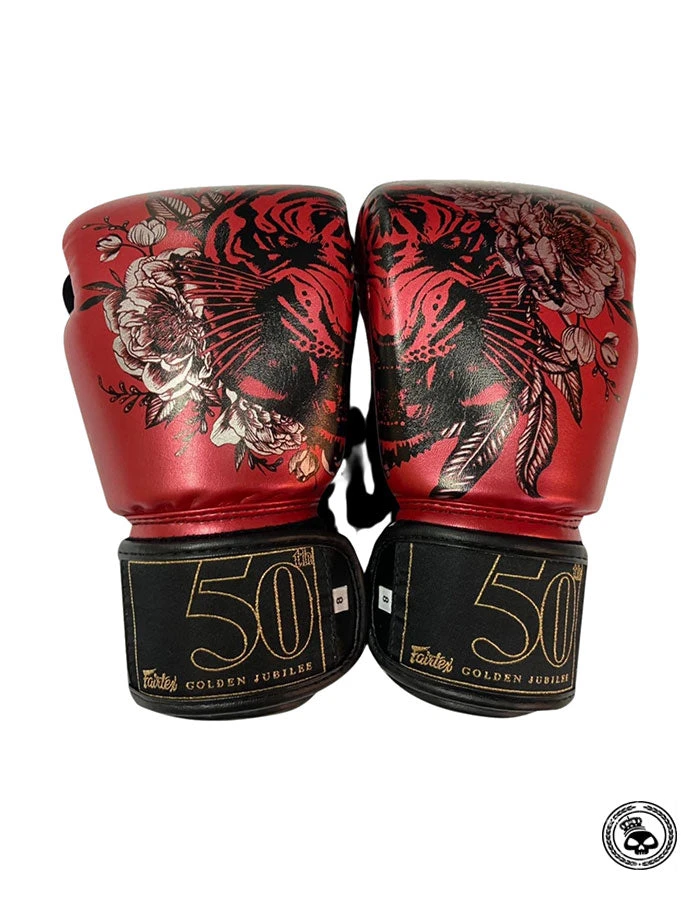 Fairtex Muay Thai Gloves - Golden Jubilee 3 Fairtex Muay Thai Gloves - Golden Jubilee
