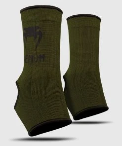 Venum Kontact Ankle Supports - Khaki/Black TRAINING GEAR