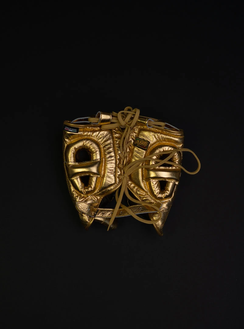 Superare Fight Goods Superare S360 Cheek Headgear - Gold SUPERARE ITALY 4 Superare Fight Goods Superare S360 Cheek Headgear - Gold SUPERARE ITALY