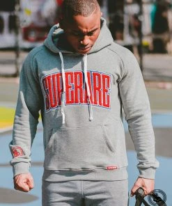 Superare Fight Goods Superare Finisher Pull Over Hoodie - Heather Grey CLOTHING