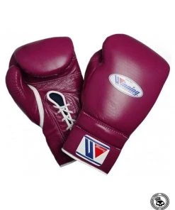 Winning Custom 14 Oz Lace Up Gloves