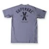 Superare Fight Goods Superare 10th Anniversary Short Sleeve Rash Guard - Grey/Black