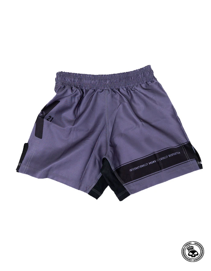 Superare Fight Goods Superare 10th Anniversary Grappling Shorts - Grey/Black 4 Superare Fight Goods Superare 10th Anniversary Grappling Shorts - Grey/Black