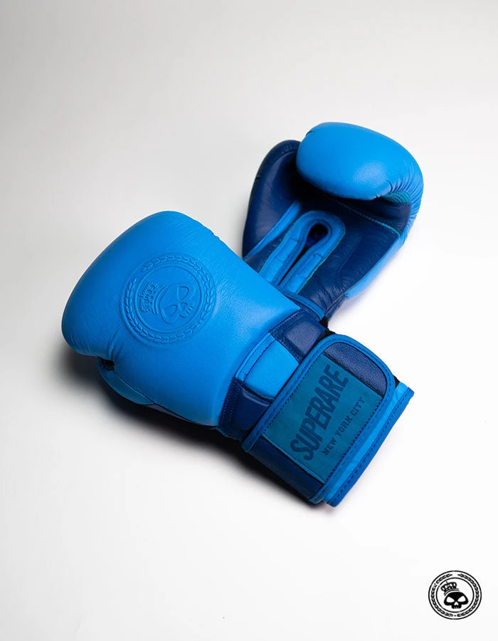 Superare Fight Goods Superare One Series Gloves - Sky Blue/Navy 3 Superare Fight Goods Superare One Series Gloves - Sky Blue/Navy