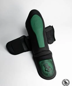 Superare Fight Goods Superare One Series Shin Guards - Khaki/Black
