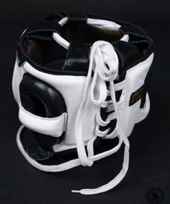 Superare Fight Goods Superare S430 Full Face Headgear - White/Black SUPERARE ITALY