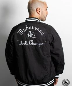 Superare Fight Goods CLOTHING Superare X Ali World Champion Bomber Jacket 16 Superare Fight Goods CLOTHING Superare X Ali World Champion Bomber Jacket