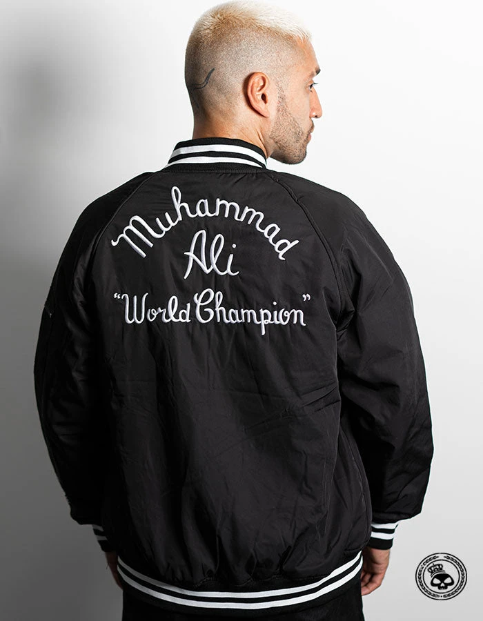 Superare Fight Goods CLOTHING Superare X Ali World Champion Bomber Jacket 7 Superare Fight Goods CLOTHING Superare X Ali World Champion Bomber Jacket