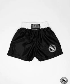 Superare Fight Goods TRAINING GEAR Superare Boxing Trunks - Black