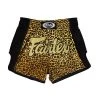TRAINING GEAR Fairtex Slim Cut Muay Thai Shorts - Cheetah