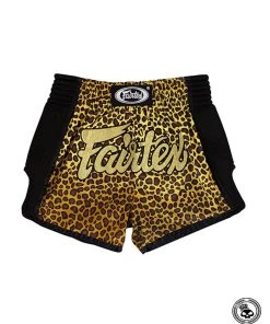 TRAINING GEAR Fairtex Slim Cut Muay Thai Shorts - Cheetah