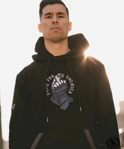 Bangarang Pray For My Enemies Pull Over Hoodie CLOTHING