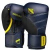 Hayabusa T3 Gloves - Navy/Yellow