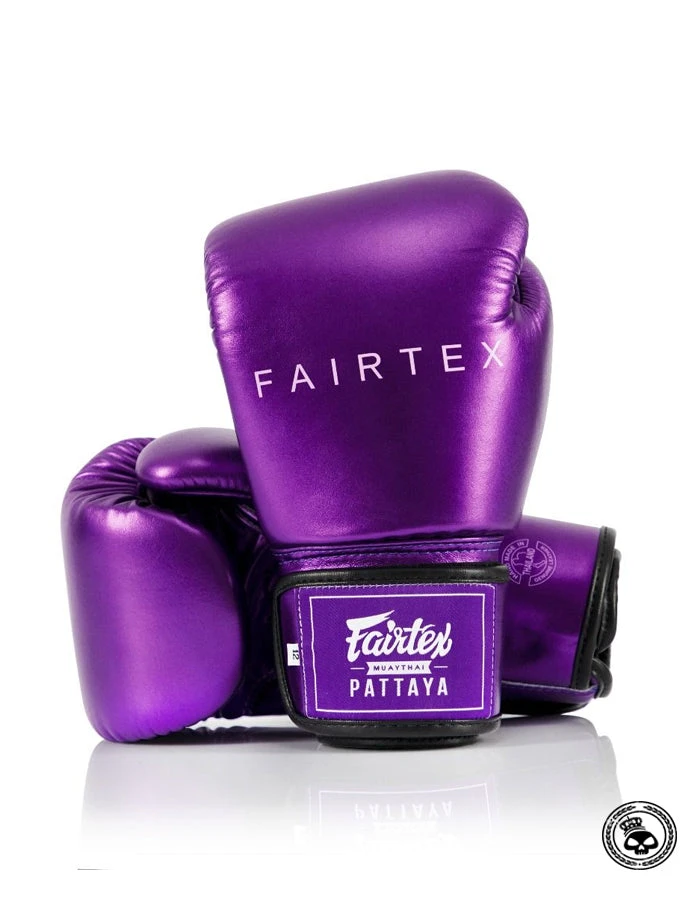Fairtex BGV22 Gloves - Purple Metallic 3 Fairtex BGV22 Gloves - Purple Metallic