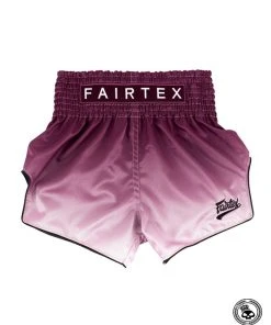 Fairtex Muay Thai Shorts - Maroon Fade