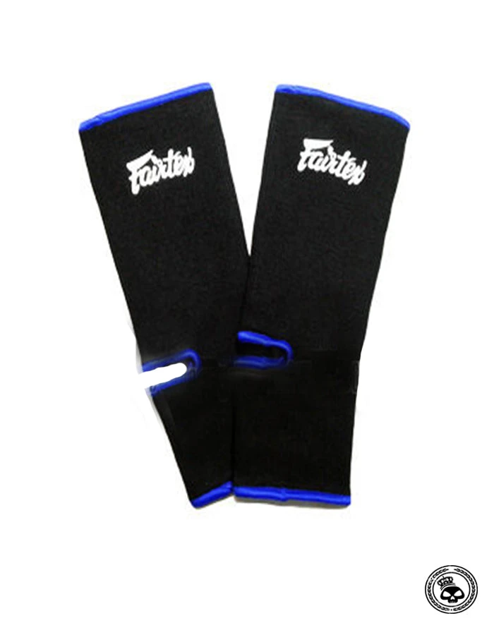 TRAINING GEAR Fairtex Ankle Supports - Black/Blue 3 TRAINING GEAR Fairtex Ankle Supports - Black/Blue