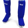 Fairtex Cloth Shin Guards - Blue