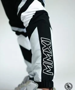 Superare Fight Goods SUPERARE ATHLETICS Superare Finisher Track Pants - Black/Grey 18 Superare Fight Goods SUPERARE ATHLETICS Superare Finisher Track Pants - Black/Grey