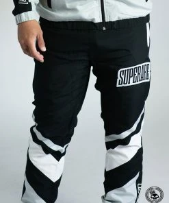 Superare Fight Goods SUPERARE ATHLETICS Superare Finisher Track Pants - Black/Grey 14 Superare Fight Goods SUPERARE ATHLETICS Superare Finisher Track Pants - Black/Grey