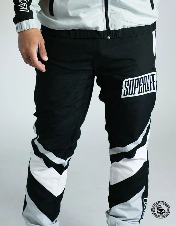 Superare Fight Goods SUPERARE ATHLETICS Superare Finisher Track Pants - Black/Grey 6 Superare Fight Goods SUPERARE ATHLETICS Superare Finisher Track Pants - Black/Grey