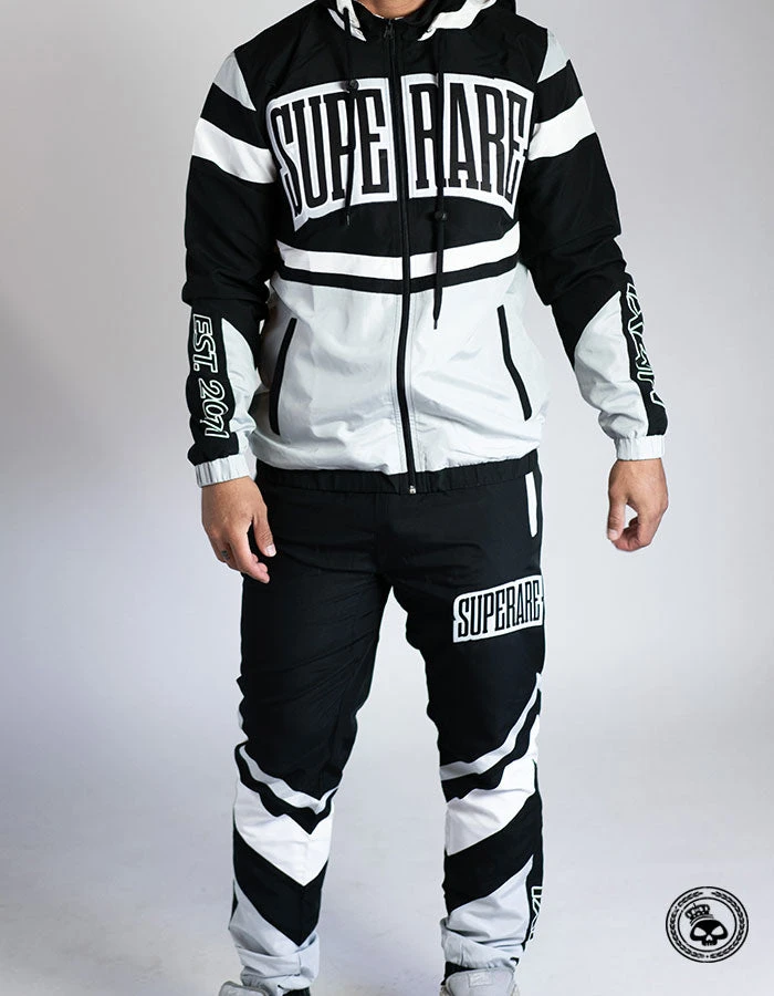 Superare Fight Goods SUPERARE ATHLETICS Superare Finisher Track Pants - Black/Grey 8 Superare Fight Goods SUPERARE ATHLETICS Superare Finisher Track Pants - Black/Grey
