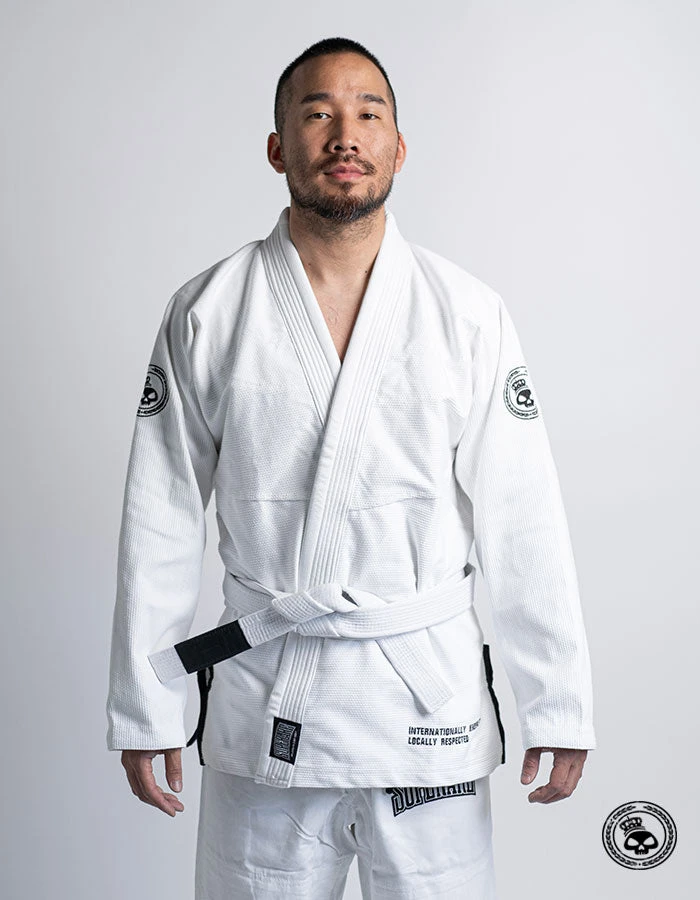 Superare Fight Goods Superare Finisher Gi - White BJJ 4 Superare Fight Goods Superare Finisher Gi - White BJJ