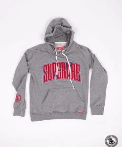 Superare Fight Goods Superare Finisher Pull Over Hoodie - Heather Grey CLOTHING