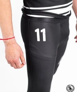 Superare Fight Goods Superare Finisher Spats - Black/White SUPERARE ATHLETICS