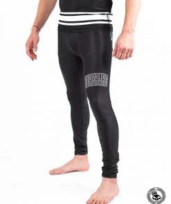 Superare Fight Goods Superare Finisher Spats - Black/White SUPERARE ATHLETICS