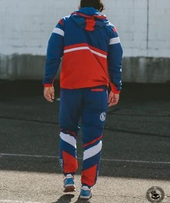 Superare Fight Goods Superare Finisher Track Pants - Blue/Red/White