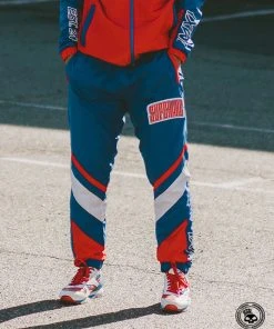 Superare Fight Goods Superare Finisher Track Pants - Blue/Red/White