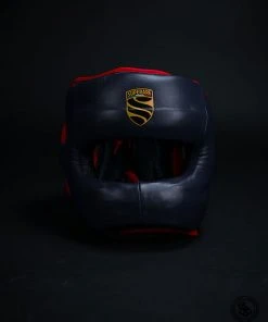 Superare Fight Goods Superare S430 Full Face Headgear - Navy/Red SUPERARE ITALY