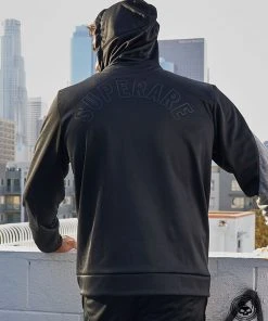 Superare Fight Goods CLOTHING Superare Fundamental Athletic Zip Up Hoodie - Black