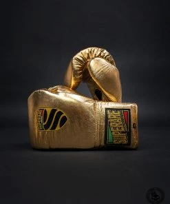Superare Fight Goods Superare S50 Lace Up Gloves - Gold SUPERARE ITALY