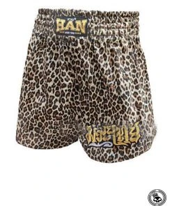 Han Muay Thai Shorts - Leopard