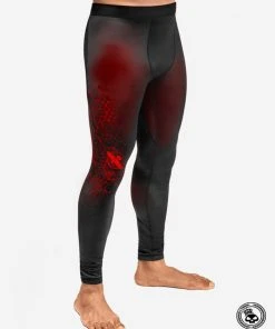 TRAINING GEAR Hayabusa Geo Spats - Black/Red