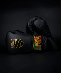 Superare Fight Goods Superare S50 Velcro Gloves - Matte Black SUPERARE ITALY