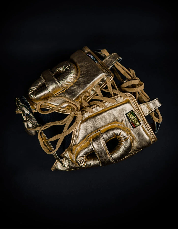 Superare Fight Goods Superare S360 Cheek Headgear - Gold SUPERARE ITALY 5 Superare Fight Goods Superare S360 Cheek Headgear - Gold SUPERARE ITALY