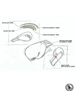 Superare Fight Goods Superare S50 Velcro Gloves - Matte Black SUPERARE ITALY 11 Superare Fight Goods Superare S50 Velcro Gloves - Matte Black SUPERARE ITALY