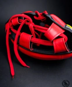 Superare Fight Goods SUPERARE ITALY Superare S360 Cheek Headgear - Red/Black/Yellow