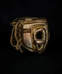 Superare Fight Goods Superare S430 Full Face Headgear - Gold SUPERARE ITALY