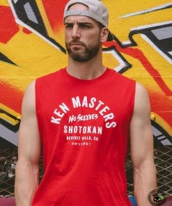 Superare Fight Goods CLOTHING Superare X Street Fighter Ken Masters Sleeveless Shirt