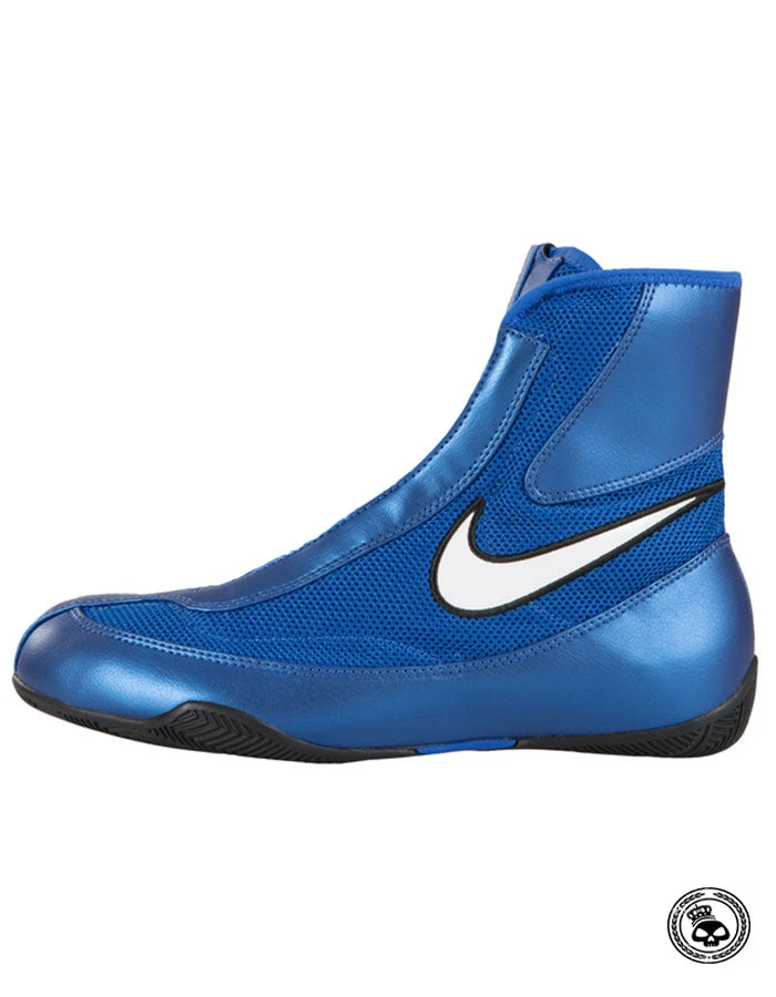 TRAINING GEAR Nike Machomai Boxing Shoe - Blue 3 TRAINING GEAR Nike Machomai Boxing Shoe - Blue