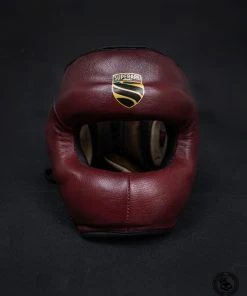 Superare Fight Goods Superare S430 Full Face Headgear - Maroon/Cream
