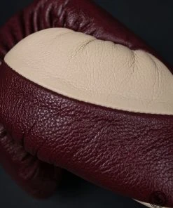 Superare Fight Goods Superare S40 Lace Up Gloves - Maroon/Cream